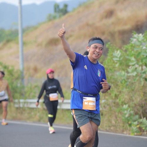 Race photo from KEDIRI HALF MARATHON 2026