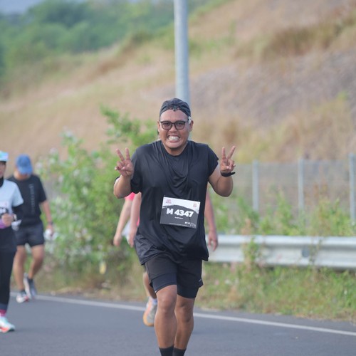 Race photo from KEDIRI HALF MARATHON 2026