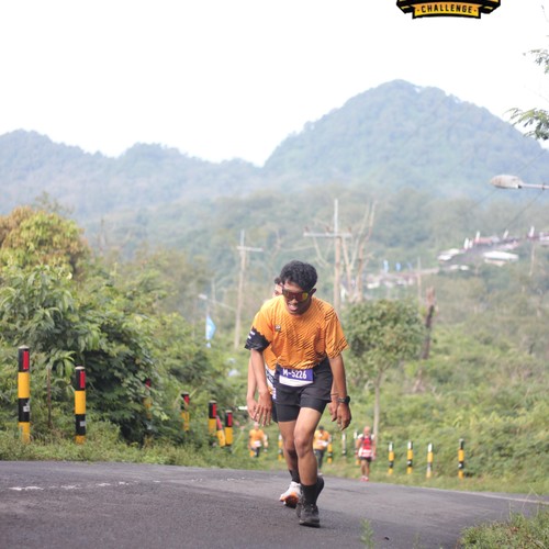 Race photo from KELUD VERTICAL CHALLENGE 2025