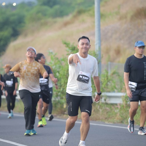 Race photo from KEDIRI HALF MARATHON 2026