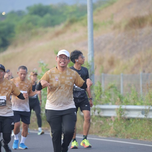 Race photo from KEDIRI HALF MARATHON 2026