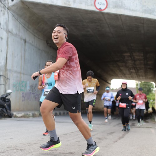 Race photo from KEDIRI HALF MARATHON 2026