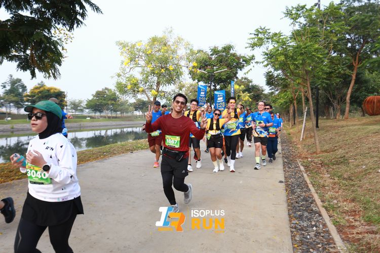 Race photo from ISOPlus Run 2024 Jakarta