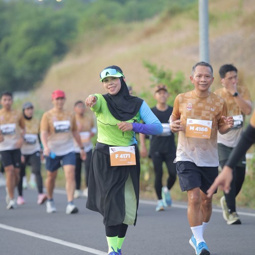Race photo from KEDIRI HALF MARATHON 2026
