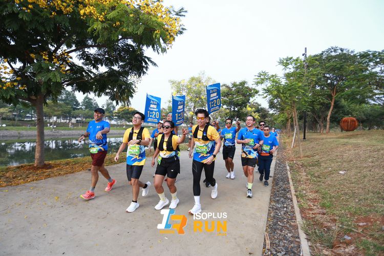 Race photo from ISOPlus Run 2024 Jakarta