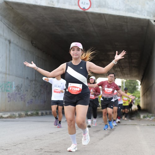 Race photo from KEDIRI HALF MARATHON 2026