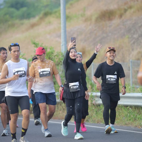 Race photo from KEDIRI HALF MARATHON 2026