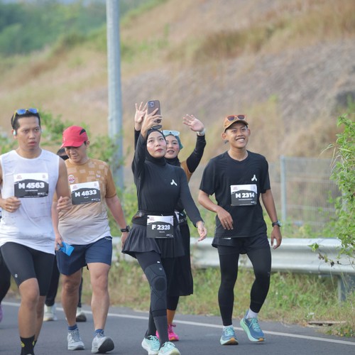 Race photo from KEDIRI HALF MARATHON 2026