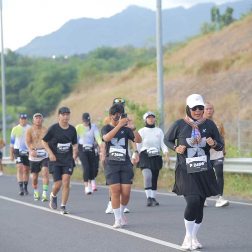 Race photo from KEDIRI HALF MARATHON 2026