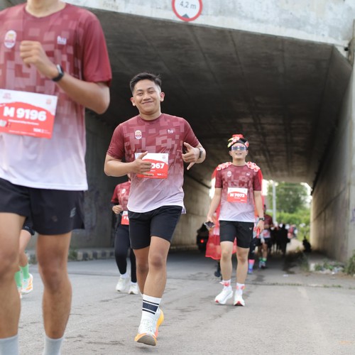 Race photo from KEDIRI HALF MARATHON 2026