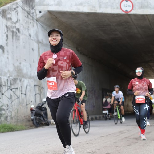 Race photo from KEDIRI HALF MARATHON 2026
