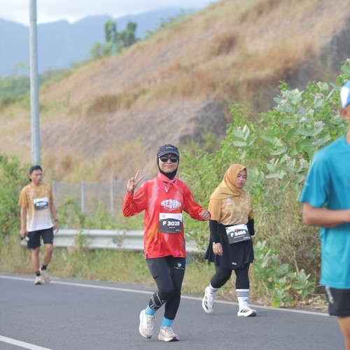 Race photo from KEDIRI HALF MARATHON 2026