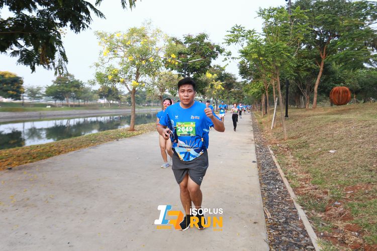 Race photo from ISOPlus Run 2024 Jakarta