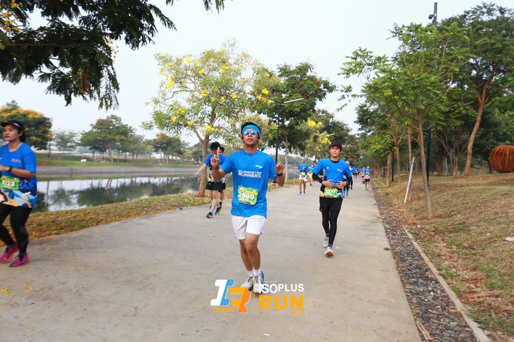 Race photo from ISOPlus Run 2024 Jakarta