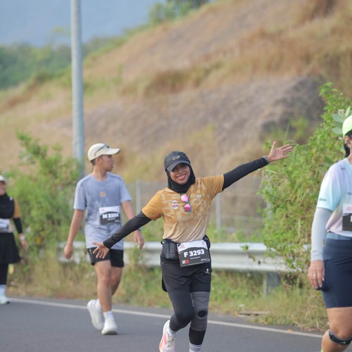 Race photo from KEDIRI HALF MARATHON 2026