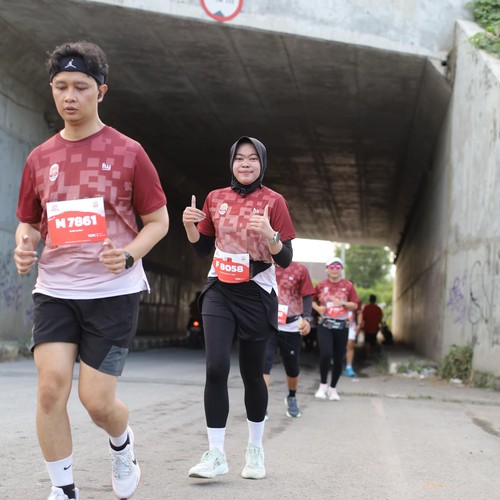 Race photo from KEDIRI HALF MARATHON 2026