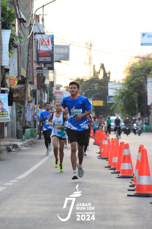 Race photo from Jabar Run 10K 2024