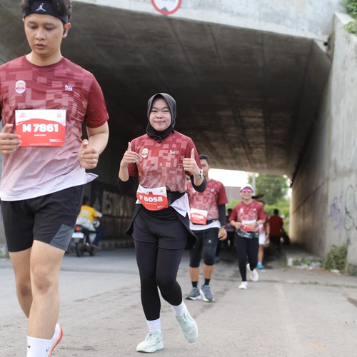 Race photo from KEDIRI HALF MARATHON 2026