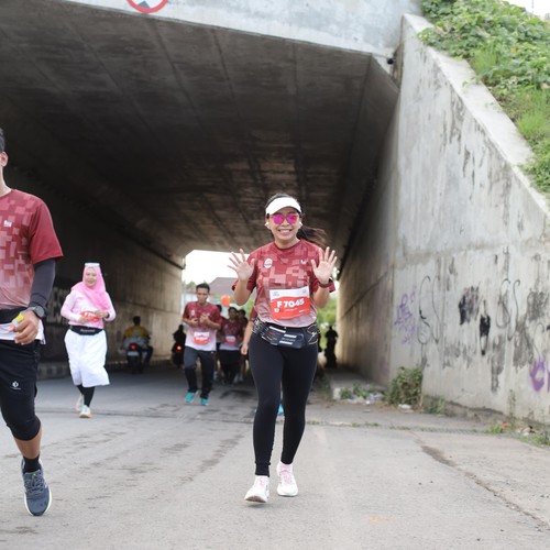Race photo from KEDIRI HALF MARATHON 2026