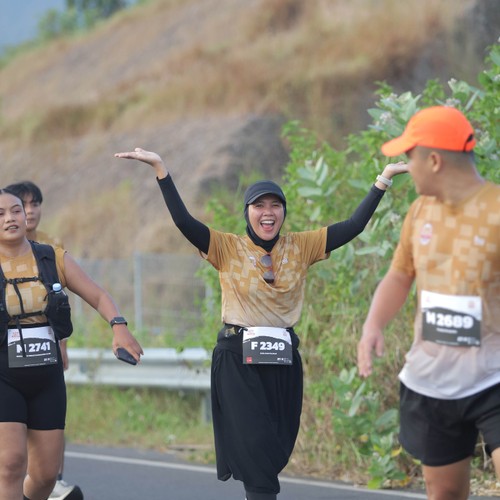 Race photo from KEDIRI HALF MARATHON 2026