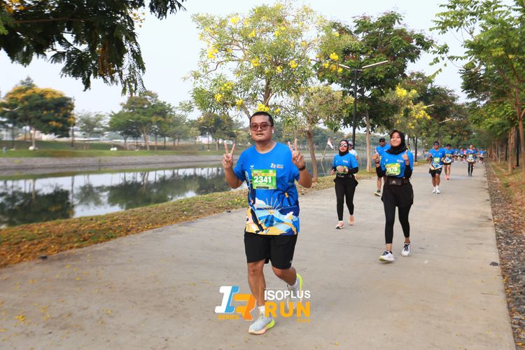 Race photo from ISOPlus Run 2024 Jakarta