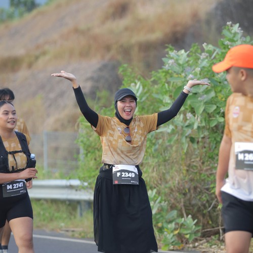 Race photo from KEDIRI HALF MARATHON 2026