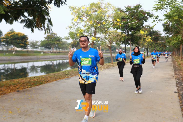 Race photo from ISOPlus Run 2024 Jakarta