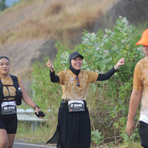 Race photo from KEDIRI HALF MARATHON 2026