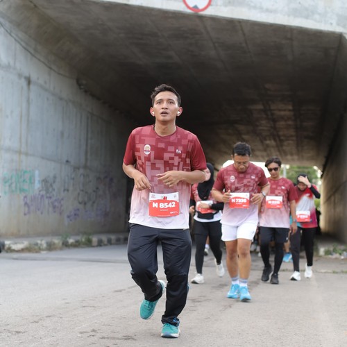Race photo from KEDIRI HALF MARATHON 2026