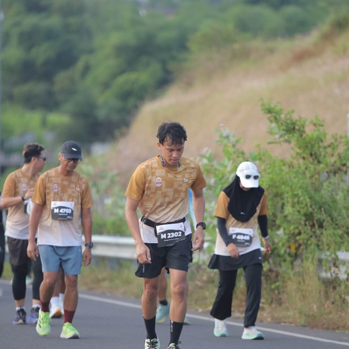 Race photo from KEDIRI HALF MARATHON 2026