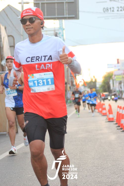 Race photo from Jabar Run 10K 2024