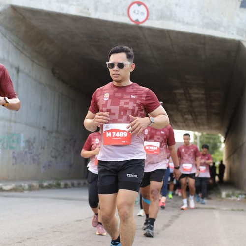 Race photo from KEDIRI HALF MARATHON 2026