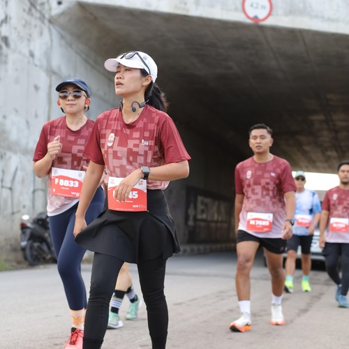 Race photo from KEDIRI HALF MARATHON 2026