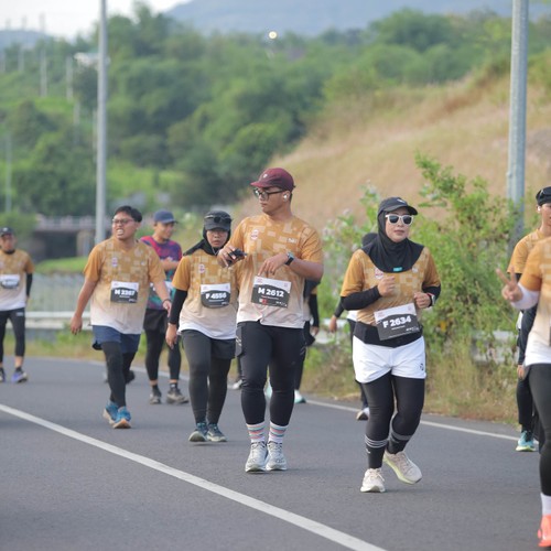 Race photo from KEDIRI HALF MARATHON 2026