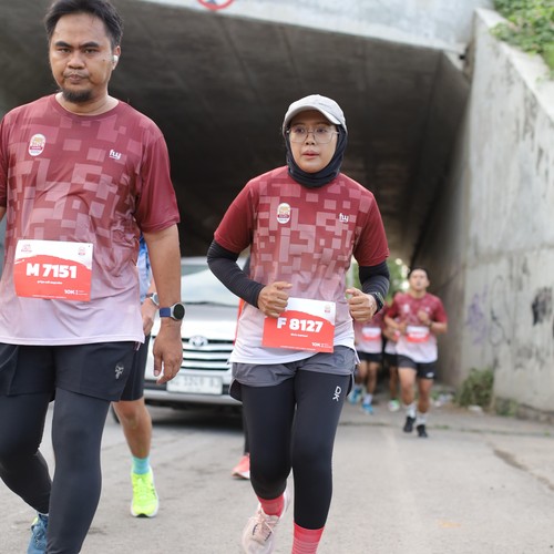 Race photo from KEDIRI HALF MARATHON 2026