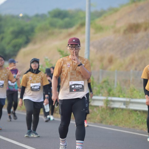 Race photo from KEDIRI HALF MARATHON 2026