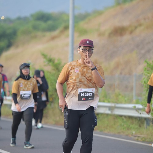 Race photo from KEDIRI HALF MARATHON 2026
