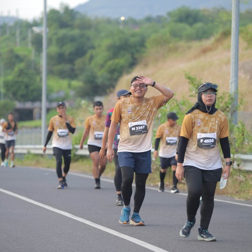Race photo from KEDIRI HALF MARATHON 2026