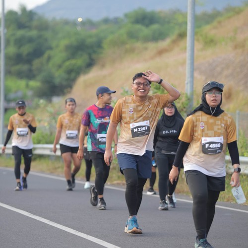 Race photo from KEDIRI HALF MARATHON 2026