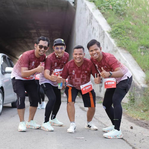 Race photo from KEDIRI HALF MARATHON 2026