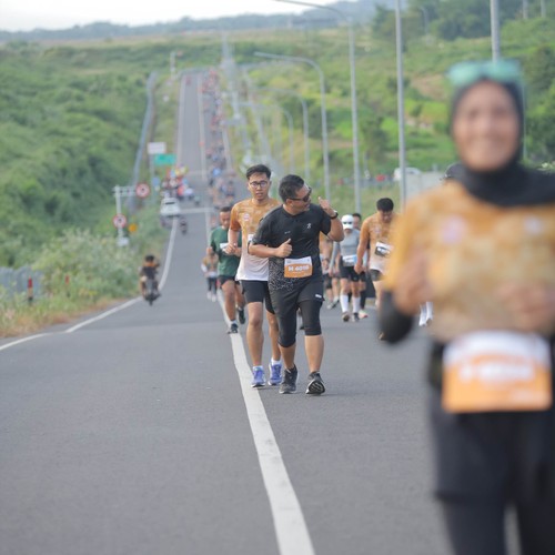 Race photo from KEDIRI HALF MARATHON 2026
