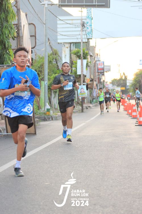 Race photo from Jabar Run 10K 2024