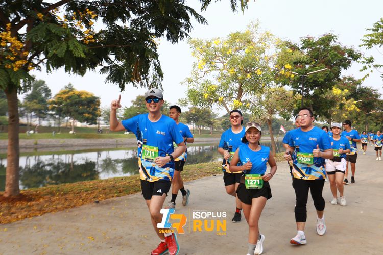 Race photo from ISOPlus Run 2024 Jakarta