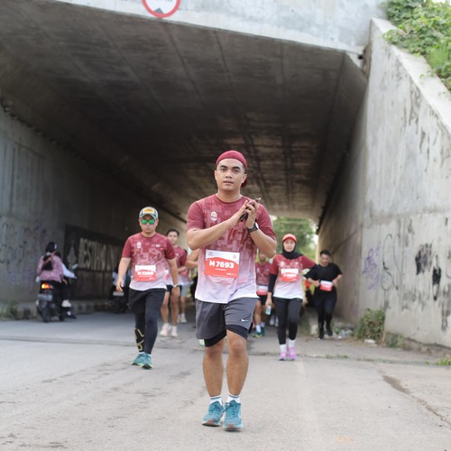 Race photo from KEDIRI HALF MARATHON 2026
