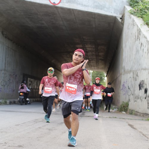 Race photo from KEDIRI HALF MARATHON 2026