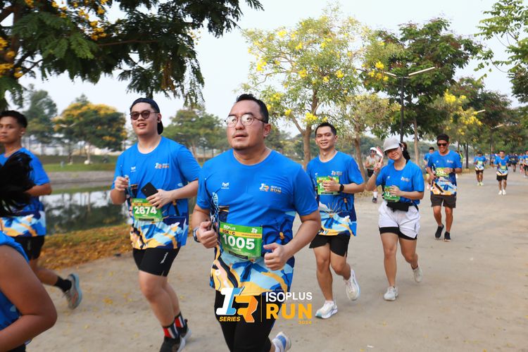 Race photo from ISOPlus Run 2024 Jakarta