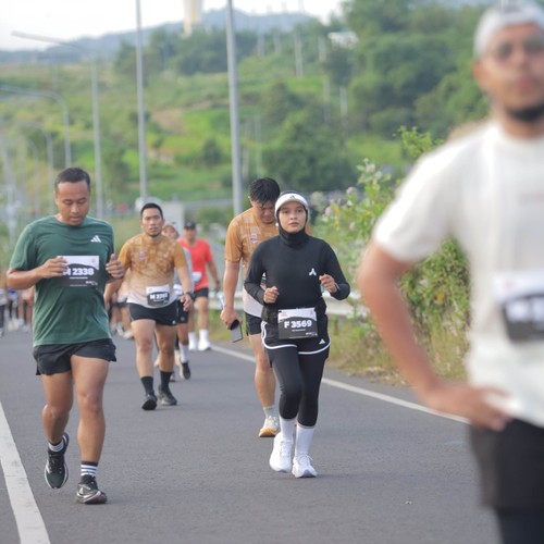 Race photo from KEDIRI HALF MARATHON 2026
