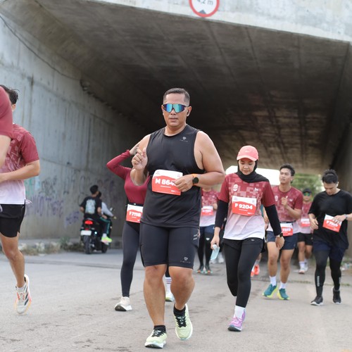 Race photo from KEDIRI HALF MARATHON 2026