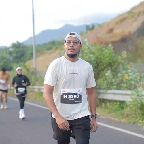 Race photo from KEDIRI HALF MARATHON 2026