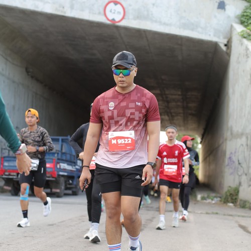 Race photo from KEDIRI HALF MARATHON 2026